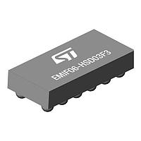 STMicroelectronics EMIF06-HSD03F3 ວົງຈອນກັບກັນ EMI 6-ແຖວ ຕົວກັບກັນ EMI ລວມກັບການປ້ອງກັນ ESD ສໍາລັບບັດ micro-SD