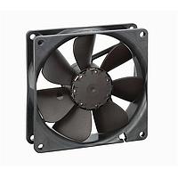 ebm-papst 3414NGM ພັງລົມ Axial Fan DC Tubeaxial, 92x92x25mm, 24VDC, 42.4CFM, 1.8W, 28dBA, 2300RPM, Sleeve