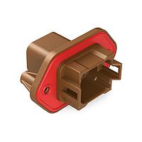 Amphenol SINE Systems AT04-08PD-PM12 ຕົວເຊື່ອມ 8 ຂາ Rcpt Pnl Mnt D Self-Thread Blk Sea