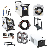 GYS PACK NEOPULSE 500 G W3 ຊຸດເຄື່ອງເຊື່ອມ MMA, TIG, MIG/MAG (3ph; 400V; 10-500A; Trolley)