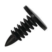 Essentra Components 27RT187550 ກຸ່ມລອກພວລລິດກະທົບ Push-In, ຮູ .187, ຄວາມຫນາຂອງແຜ່ນ .030-.330