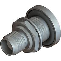 Amphenol SV Microwave M39012/59-3026 ຕົວເຊື່ອມ SMA F Bulkhead Conn ສໍາລັບສາຍ RG-174