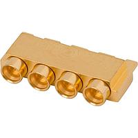 Amphenol SV Microwave 3811-60051 ຕູ້ຕໍ່ຕ່າງໆ Multi-Port Connectors SMPS M Edge Launch Connector 4 Port, FD