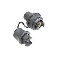 Bulgin PXEB5410MM ຕົວເຊື່ອມຕໍ່ Jam Nut Bulkhead 4 ຊ່ອງ Jam Nut Bulkhead Connector