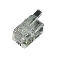 MH Connectors MHRJ114P4CF ຕູ້ເຊື່ອມຕໍ່ແບບມົດູລາ / ຕູ້ເຊື່ອມຕໍ່ Ethernet 4 P 4 C ປລັກບໍ່ມີການປ້ອງກັນສັນຍານ FLAT