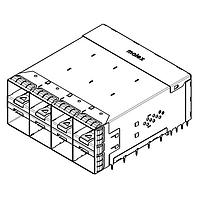 Molex 171224-4001 ZXP zSFP+ zSFP+ ຊັ້ນຊຸດ, 2X4 ກັບເຫລັກ, ບໍ່ມີ LP