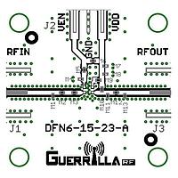 Guerrilla RF GRF2106-EVB ບອດປະເມີນເຄື່ອງຂະຫນາດ RF Amplifier ສໍາລັບ GRF2106