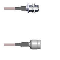 Amphenol Custom Cable Q-21053000R008i ສາຍສະບັບ RF N-SJB/TNC-SP G316D 8I