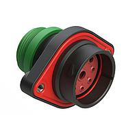 Amphenol SINE Systems AHDP02-24-09PN-STA ປຸ່ມຮັບສະຫຼຸບ DURAMATE METAL, AHDM