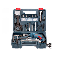 BOSCH GSB550set Bosch GSB 550 ຊຸດເຈາະຜົນກະທົບ (550W)