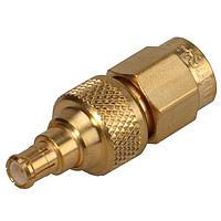 HUBER+SUHNER 32_MCX-SMA-50-1/111_NE ຕົວແປງ RF - ລະຫວ່າງຊຸດ SMA ປຸກ (ຜູ້ຊາຍ) ໄປຫາ SMA ປຸກ (ຜູ້ຊາຍ)