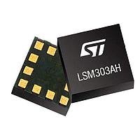 STMicroelectronics LSM303AHTR Accelerometers e-Compass: 3D ດິຈິຕອນເຄື່ອງວັດຄວາມເລື່ອນ 3D ດິຈິຕອນເຄື່ອງວັດສະຫງວນແມ່ນແມ່ງ