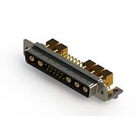 EDAC 629-17W5640-7T3 ຕູ້ຕິດຕໍ່ D-Sub ປະສົມມຸມຂວາ ຕູ້ຕິດຕໍ່ພະລັງງານ Combo D-Sub