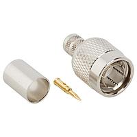 Amphenol RF 122390 ຕົວເຊື່ອມ TNC STRAIGHT PLUG RG6 NICKEL