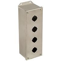 Square D 9001KYSS4 ອຸປະກອນສະຫນັບສະຫນູນ Switch Hardware 30MM CNTRL STATION 4HOLE STAINLESS