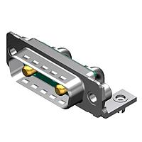 Molex / FCT 173107-1018 ຕໍ່ຕໍ່ສອງປະສົມ D-Sub FCT ML DSUB RA PC PLG 3W3 W/CLINCH