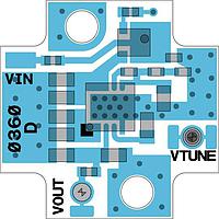 Quantic X-Microwave XM-A7A1-0404D ຕົວຄວບຄຸມແຮງແຟງ - ຕົວຄວບຄຸມແຮງແຟງປ່ຽນສະຖານະ Voltage Regulators, ADM7150ACPZ-5.0-R7