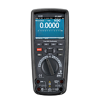 CEM DT-9987 ເປັນມືອາຊີບ True RMS Industrial Multimeter ດ້ວຍຈໍ LCD ສີ TFT (True RMS, AC/DC 1000V, 10A)