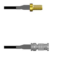 Amphenol Custom Cable Q-2V05H0003060i ສາຍສະບັບ RF SMA-SJ/HDBNC-SP G174 60I