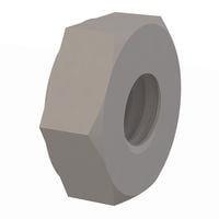 Essentra Components 0401032HN ຖົງຫມຸດ Hex Nut, #10-32 Thread, .135 Height