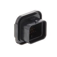 AMP Connectors - TE Connectivity 6437288-6 ຫົວຂໍ້ SUPER SEAL 26POS CAP HSG V TIN