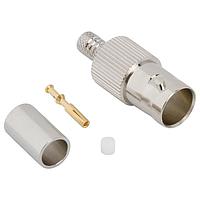 Amphenol RF 031-70555-12G ຕົວເຊື່ອມ BNC Strgt Crmp Jk - Canare L-3.3CUHD Cbl