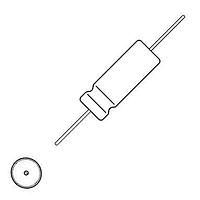 Vishay Sprague 30DT227M035EH5 ຄອງຄະແນນອິເລັກໂຕລິຕິກອັດສະພາບອຸນຫະພູມສູງສຸດ AXIAL MINI ALUMINUM