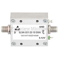 Fairview SLNA-001-25-10-SMA Low Noise Amplifier Operating From 50 MHz to 1,000 MHz with 20 dBm Psat and SMA
