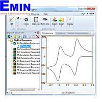 GAMRY DigiElch Electrochemical Simulation Software ຊອບແວ DigiElch (1D simulation)