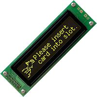 Matrix Orbital LK202-25-USB-IY LCD Character Display Modules ພື້ນຫຼັງສີດຳ ຕົວອັກສອນສີເຫຼືອງ