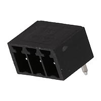 Molex 39512-1003 ຫົວຂໍ້ 3.81MM EURO HEADER R O HEADER RA BLK 3CKT