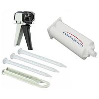 Wakefield Thermal PL-BT-601-50M ກາບ ຟິລເລີ ulTIMiFlux 1 W/mK, Gap-Filler, ສໍາລັບ BT-01-50M, BT-02-50M, 50ml Dual Cartridge