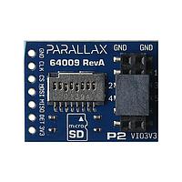 Parallax 64009 ແຜ່ນບອດເພີ່ມ P2 - ອຸປະກອນເຂົ້າເຖິງບັດ SD