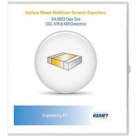 KEMET CER ENG KIT 29 C0G, X7R ແລະ X5R ວັດຖຸສະເລີຍ SMT MLCC ຄອບຄາດເຕີ 1500 ຊິ້ນ 0603 MLCC