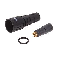 Amphenol Alden 320070 ຊອກເນັກເຕີ Ovr Mld Sldr Cup Plg Kit In line 6P 22AW