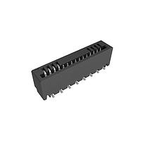 Amphenol FCI HFW15S-4STZE1HLF FFC & FPC Connectors 1.00mm Flex Connector, HFW Straight series, 15 Position, Top Entry Surface Mount, Tin plating, Non-ZIF, Halogen-free .