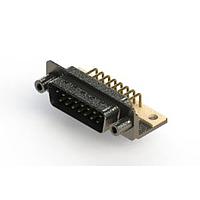 EDAC 629-M15-340-LN6 ຕົວເຊື່ອມ D-Sub - ຕົວເຊື່ອມ D-Sub ມຸມຂວາ ຄວາມໜາແບບມາດຕະຖານ