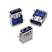 Wurth Elektronik 632121300001 ຕົວເຊື່ອມ USB Type A WR-COM USB3.1 Type A SuperSpeed+ Rcpt