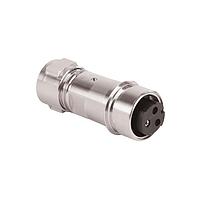 Bulgin PXM6010/04S/CR/0910 ຕົວເຊື່ອມສາຍໄຟ 6000 SERIES FLEX CONNECTOR 4 POLE SOCKET