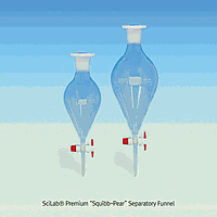 SciLab SL.Fun2145 ຖ້ວງກົດ, sepa 2Lit., 29/32, PTFE Cock Bore 4.0