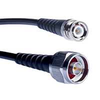 Tekbox NM-BNCM/75/RG223 ສາຍ RF (N-Male to BNC-Male, 75 cm, RG223/U, 4 GHZ)