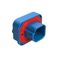 Amphenol SINE Systems AT15-6P2-BM01BLU ຕົວເຊື່ອມຕໍ່ Str Flng Mnt PCB Rcp 6POS Gld Cont