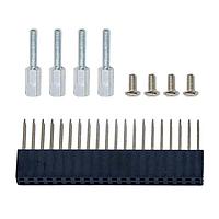 EDATEC ED-Pi5Case-HA-S ຊຸດເຄື່ອງສ່ວນເສີມ ຊຸດເຄື່ອງສ່ວນເສີມສໍາລັບການຕິດຕັ້ງໂມດູນ HAT ໃນ ED-Pi5Case-O(S/B) ຫຼື ED-Pi5Case-B(S/B)