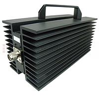 Fairview SA3N300-40 40 dB Fixed Attenuator N Male To N Female Up To 3 GHz Rated To 300 Watts With Black Aluminum Heatsink Paint Body