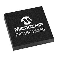 Microchip Technology PIC16F15355T-E/ML ເຄື່ອງຄວບຄຸມຈຸດຕໍ່ 8-bit - MCU 14KB, 1KB RAM, 4xPWMs, Comparator, DAC, ADC, CWG, 4xCLC, 2 EUSART, SPI/I2C