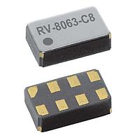 Micro Crystal RV-8063-C8 32.768kHz-20PPM-TA-QA ນາມະນຸດເວລາຈິງ 32.768kHz SPI 20ppm 2.0x1.2x0.7 AEC-Q200