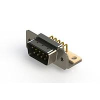 EDAC 621-M09-260-GN4 ຕົວເຊື່ອມ D-Sub - ຕົວເຊື່ອມ D-Sub ມຸມຂວາ ຄວາມໜາແບບມາດຕະຖານ