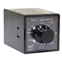 ATC Automatic Timing & Controls 319E-030-F-1-C ຕວັດຖືກລ່າສະເຫຼີມເວລາ & ຕວັດຖືກລ່າສະເຫຼີມເວລາ ປລັກ-ອິນ ປັບໄດ້ AC/DC Solid-State TDR