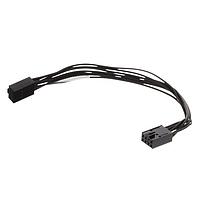 Molex 219658-1082 ການປະກອບສາຍສະເພາະຮູບສະແກນສີ່ແກ້ວ ຍິງ-ຍິງ (OTS) Cbl Assy Dual Row 150mm ການຄຸມຄອງດ້ວຍການຊຸດດ້ວຍບໍລິສັດ 8 Ckt ສີດໍາ