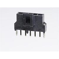 Molex 105311-1105 Shrouded NANOFIT HDR VT SGL FRK 5CKT TIN BLK